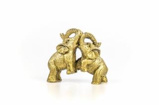 Statueta Feng Shui 2 elefanti pentru dragoste si noroc