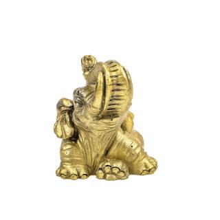 Statueta Feng Shui mica elefant fericit pentru dragoste si noroc