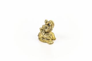 Statueta Feng Shui mica elefant  sezand pentru dragoste si noroc