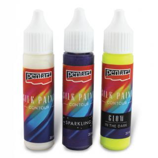 Contur pentru mătase  - 20 ml (Contur pentru mătase  PENTART)