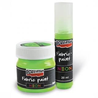 Culoare pentru textil NEON 20 ml  (culoare neon pentru textil)