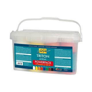 Culori acrilice Kreul Solo Goya Triton / set de 8 x 750 ml