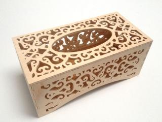 Cutie cioplită pentru servețele (Produse din lemn pentru)