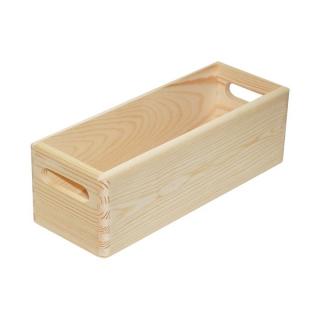 Cutie din lemn ghiveci 35x13x12 cm (produse semi-finite din)