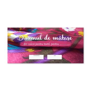 Gift Voucher - pictura pe tesetura de matase (voucher cadou)