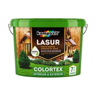 Lac pentru lemn KOMPOZIT COLORTEX 0,9 l - diverse nuanțe