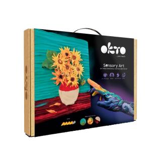 OKTO Set creativ 3D  Floarea-soarelui  30 x 40 cm