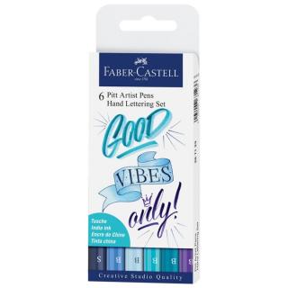 PITT markere artistice set Hand Lettering Good vibes | 6buc