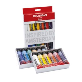 Set culori acrilice AMSTERDAM STANDARD 12 x 20 ml (set culori)