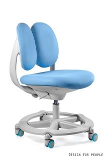 Scaun de birou ergonomic pentru copii GYFY albastru