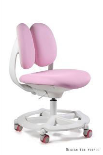 Scaun de birou ergonomic pentru copii GYFY roz