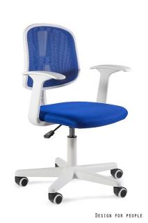 Scaun de birou ergonomic pentru copii SPARK albastru