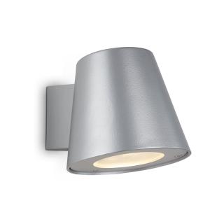 Aplica LED pentru exterior Briloner Leuchen Silver QUELLE cu bec GU10 Inclus Putere Maxima 4.9W IP44