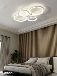 Lustra LED Circle Design SLC cu Telecomanda lumina calda  rece