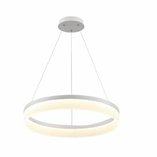 Lustra led Circle suspendata dimabila cu telecomanda si 3 tipuri de lumina 64W