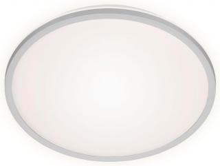 Plafoniera LED Briloner Runa, 15W, 1500 lm, lumina neutra (4000K), IP20, 28cm, Gri