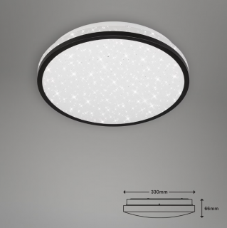 Plafoniera LED Splash Briloner ,12 W , calsa protectie IP44 , 28 cm,  flux luminos 1200 lumeni ,  Lumina neutra 4000K,