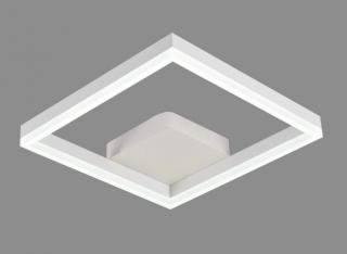 Plafoniera Led Square Slim SLC Selino Concept Lumina Calda Neutra Rece si telecomanda