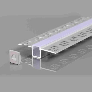 Profil banda led incastrat 3m aluminiu anodizat