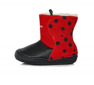 Cizme Inalte, Water Repellent, Ladybug, DD Step