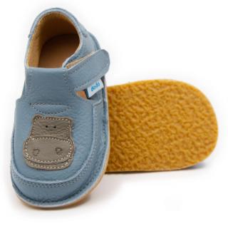 Pantofi Copii, Baby Blue Hipopotam, Dodo Shoes