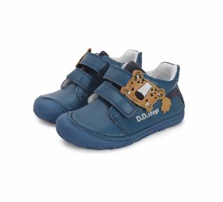 Pantofi Copii Primii Pasi, Barefoot, Blue Tiger, D.D. Step