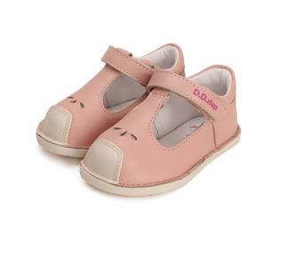 Pantofi Deschisi Barefoot Pale Pink D.D Step