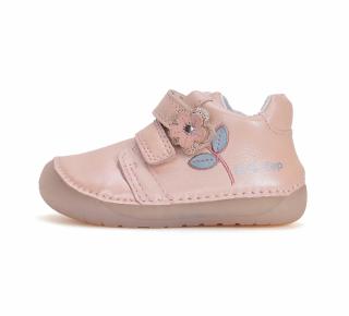 Pantofi Primii Pasi, Barefoot, Pink Flowers, DD Step