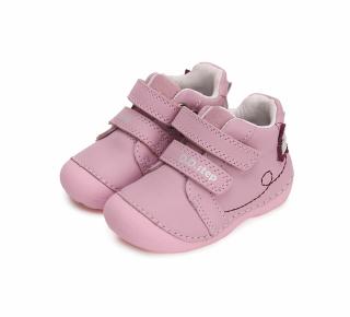 Pantofi Primii Pasi, Pink Butterfly, Calapod Ingust D.D. Step