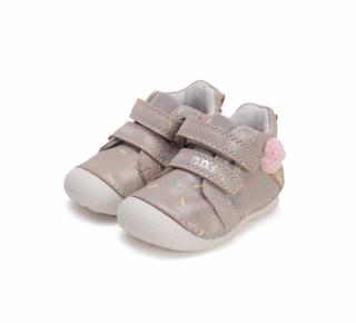 Pantofi Primii Pasi, Silver Ice Cream, DD Step