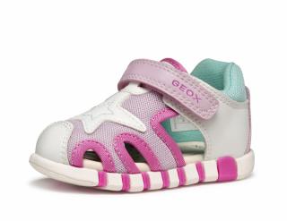 Sandale Geox B Iupidoo B5517C 0BC14 C0563 White Fucsia