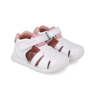 Sandale Primii Pasi Biomecanics 252108-C050 Blanco