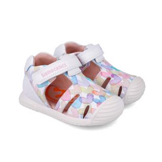 Sandale Primii Pasi Biomecanics 252110-B050 Blanco