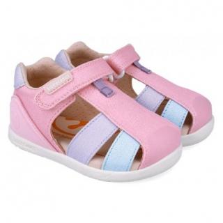 Sandale Primii Pasi Calapod Lat 252192-A164 Lurex Lila, Biomecanics Biogateo Wider