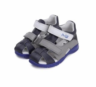 Sandale Primii Pasi Inchise, Supinate, Gray, Ponte - DD Step