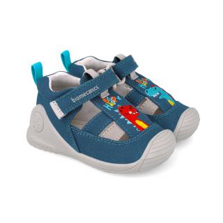 Sandale Primii Pasi, Textile, Biomecanics 252177-A556 Petrol