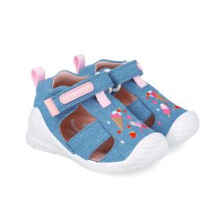 Sandale Textile Biomecanics 252183-A631 Indigo