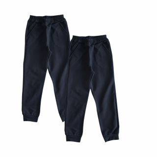 Set 2 Pantaloni Trening Copii, Stil Jogging Bleumarin, Scoala, TinTin Shop