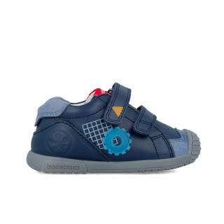 Sneaker Primii Pasi pentru Baieti, Biomecanics 241128-A183 Ocean