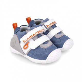 Sneaker Primii Pasi pentru Baieti, Biomecanics 242131-A  Azul