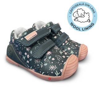 Sneaker Primii Pasi pentru Iarna, Biomecanics 241102-A183FB Ocean