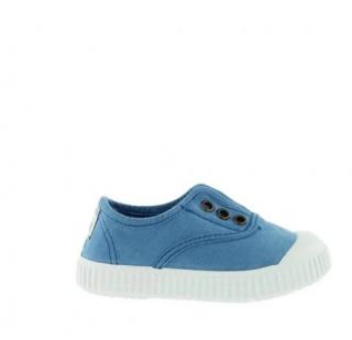 Tenisi Albastri Anil, Unisex din Bumbac Organic, Victoria