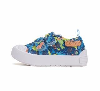 Tenisi Hidrofobi din Bumbac, Blue Dino, DD step