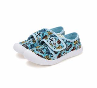 Tenisi Primii Pasi din Panza Hidrofoba Blue Game, DD Step