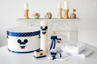 Trusou de Botez Complet pentru Baiat, Mickey, TinTin Shop