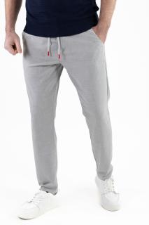 Pantaloni simpli gri casual