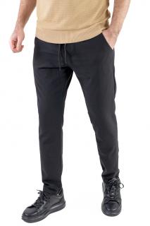 Pantaloni simpli negri casual