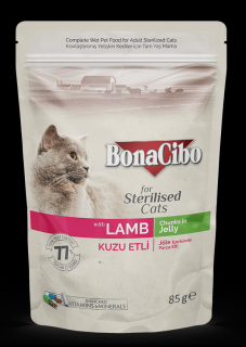BonaCibo Adult Pisica Sterilizata Miel