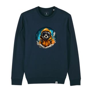 Bluza groasa unisex, Raccoon