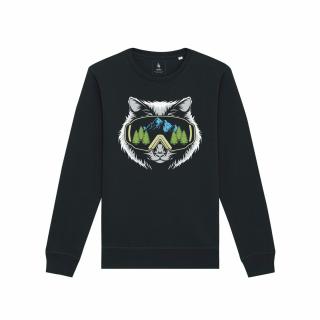 Bluza unisex, Ski Cat